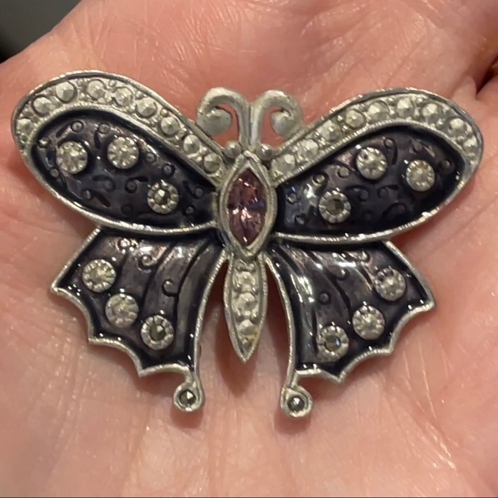 Vintage AAI Butterfly Brooch